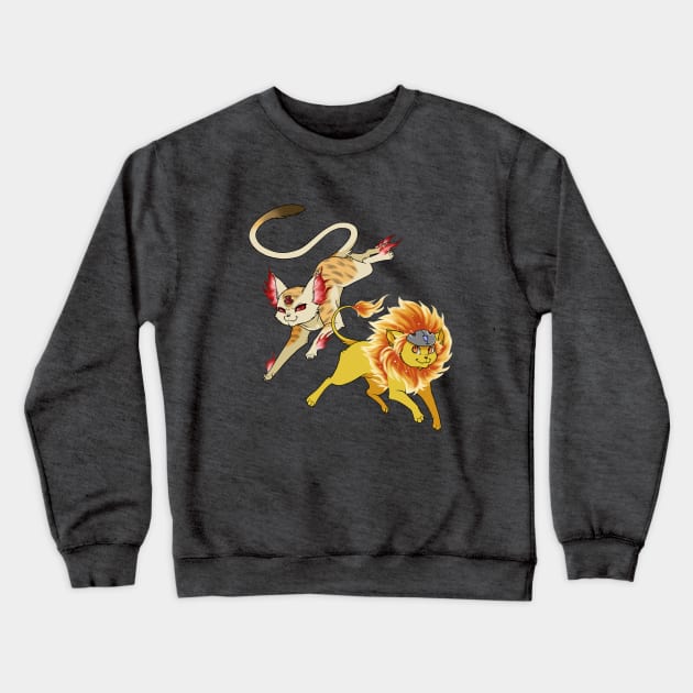 Uri and Natsu Crewneck Sweatshirt by IttyBittyMomo